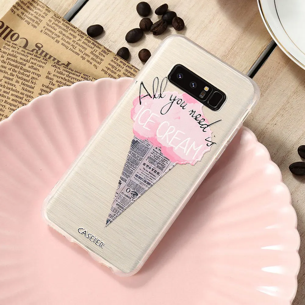 CASEIER изысканный чехол для телефона Samsung Galaxy S6 S8 Plus S7 Edge Ультратонкий из мягкого ТПУ