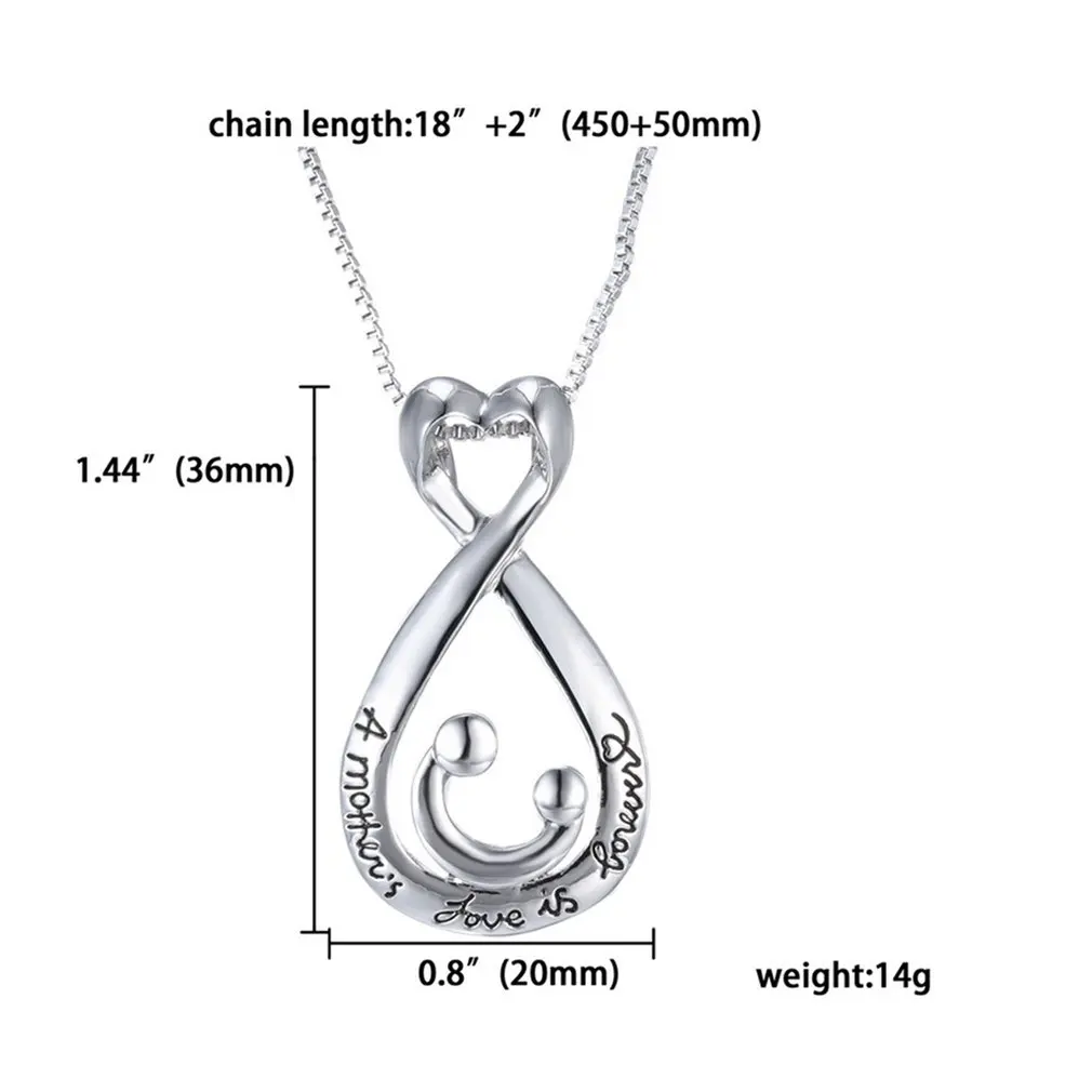 Восьмиперсональное семейное ожерелье из сплава с надписями ювелирные изделия в