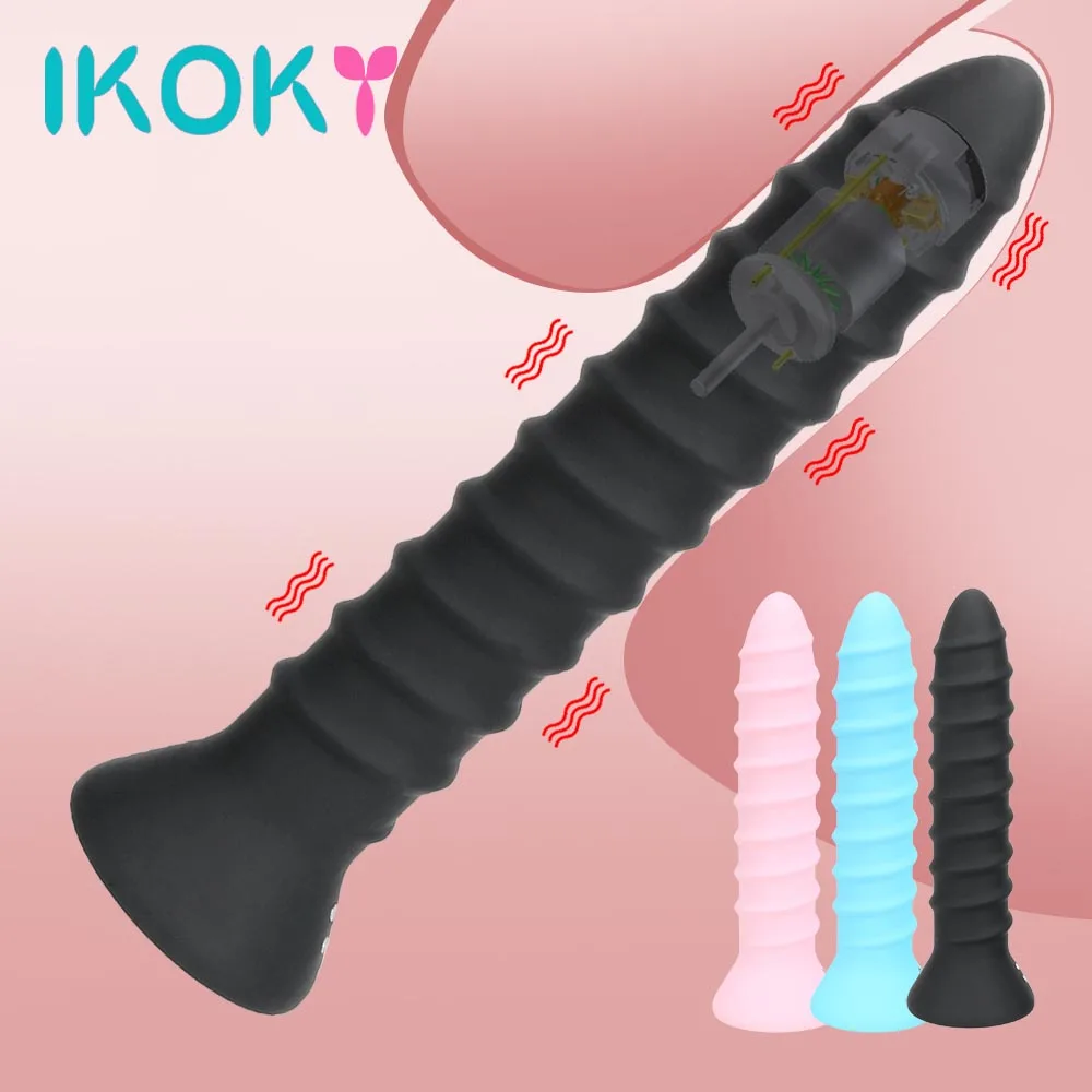 IKOKY Вибратор фаллоимитатор 7/8 дюйма Стимулятор точки G силиконовый Вагинальный