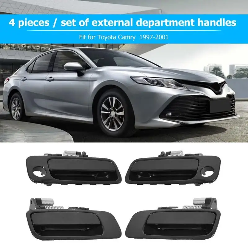 Передняя левая + правая задняя Наружная ручка двери для Camry 1997 2001|Внешние дверные