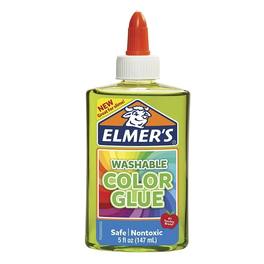 147 мл Elmers Elmer моющийся полупрозрачный цветной клей фиолетовый школьный 5 унций