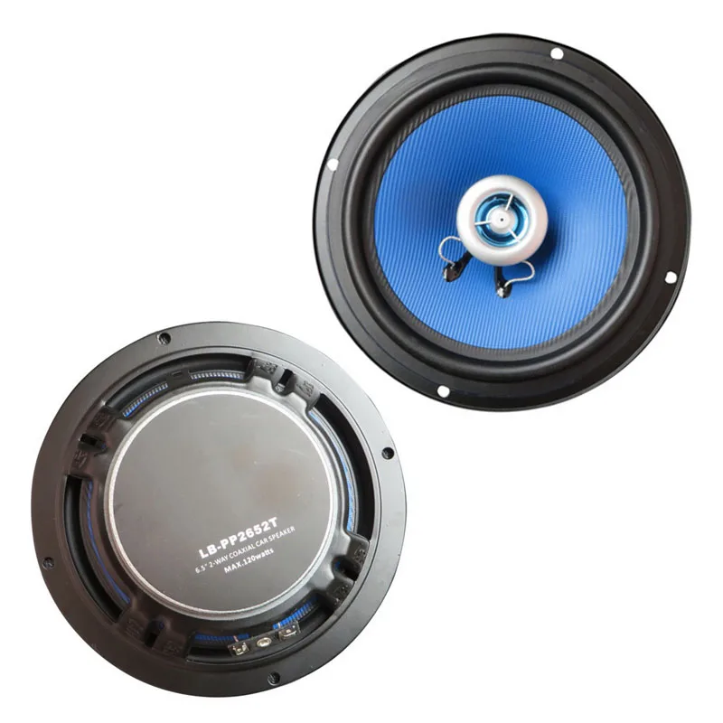 

2 X 6.5 inch Car Speaker Automotive Car coaxial Speakers 2 way 2x120W car stereo speaker car audio speaker