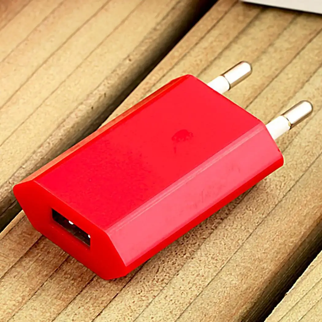 Быстрая вилка ЕС USB адаптер питания настенное зарядное устройство легкий вес и