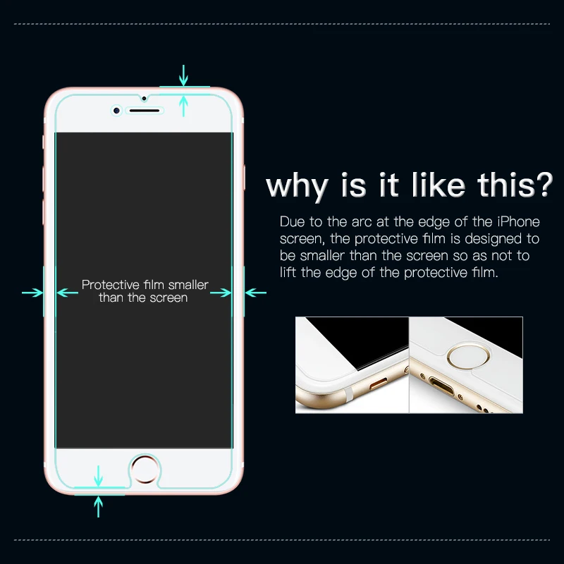Защитная пленка для экрана iPhone 8 Plus 7 6S 6 анти-шпионское закаленное стекло XS Max XR X 5 5S