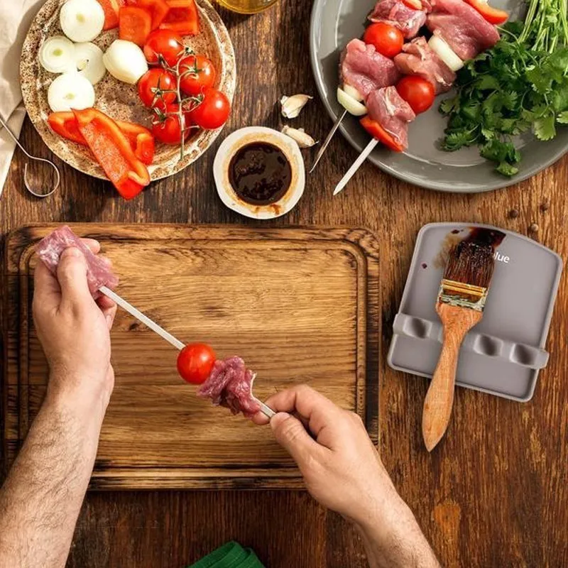 1 шт. силиконовая подставка для ложки кухонные инструменты Кухонная посуда