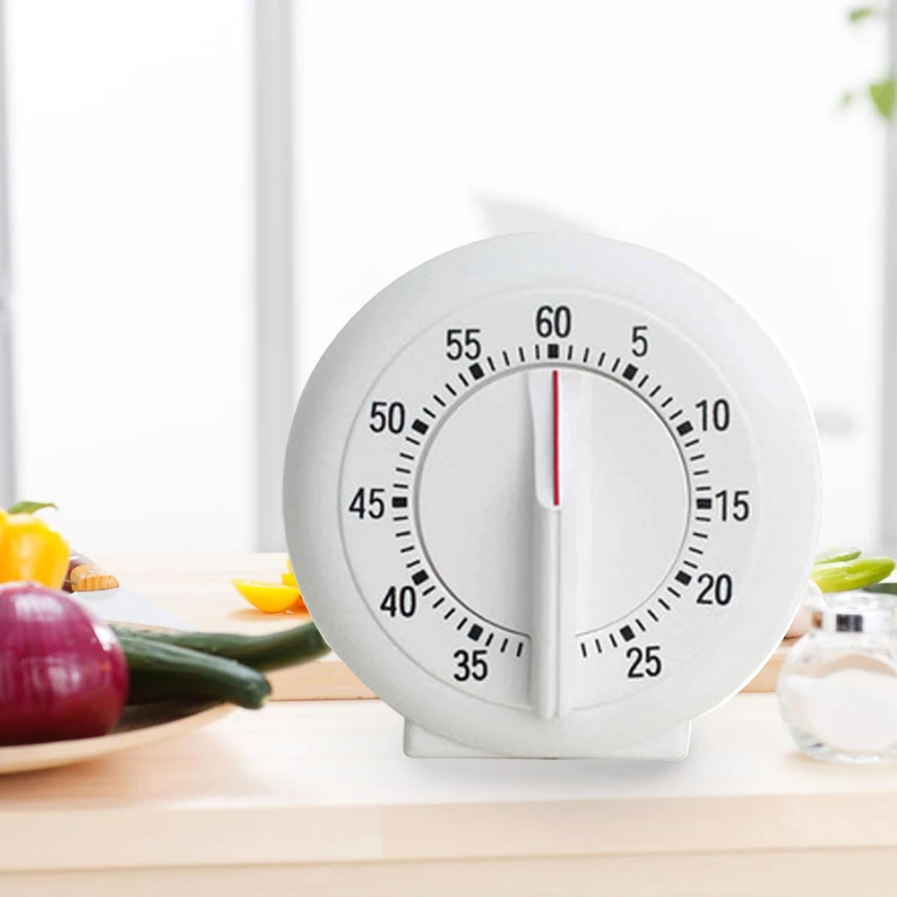 Портативный 60 минут Кухня таймер отсчет подпушка сигнализации напоминание белый