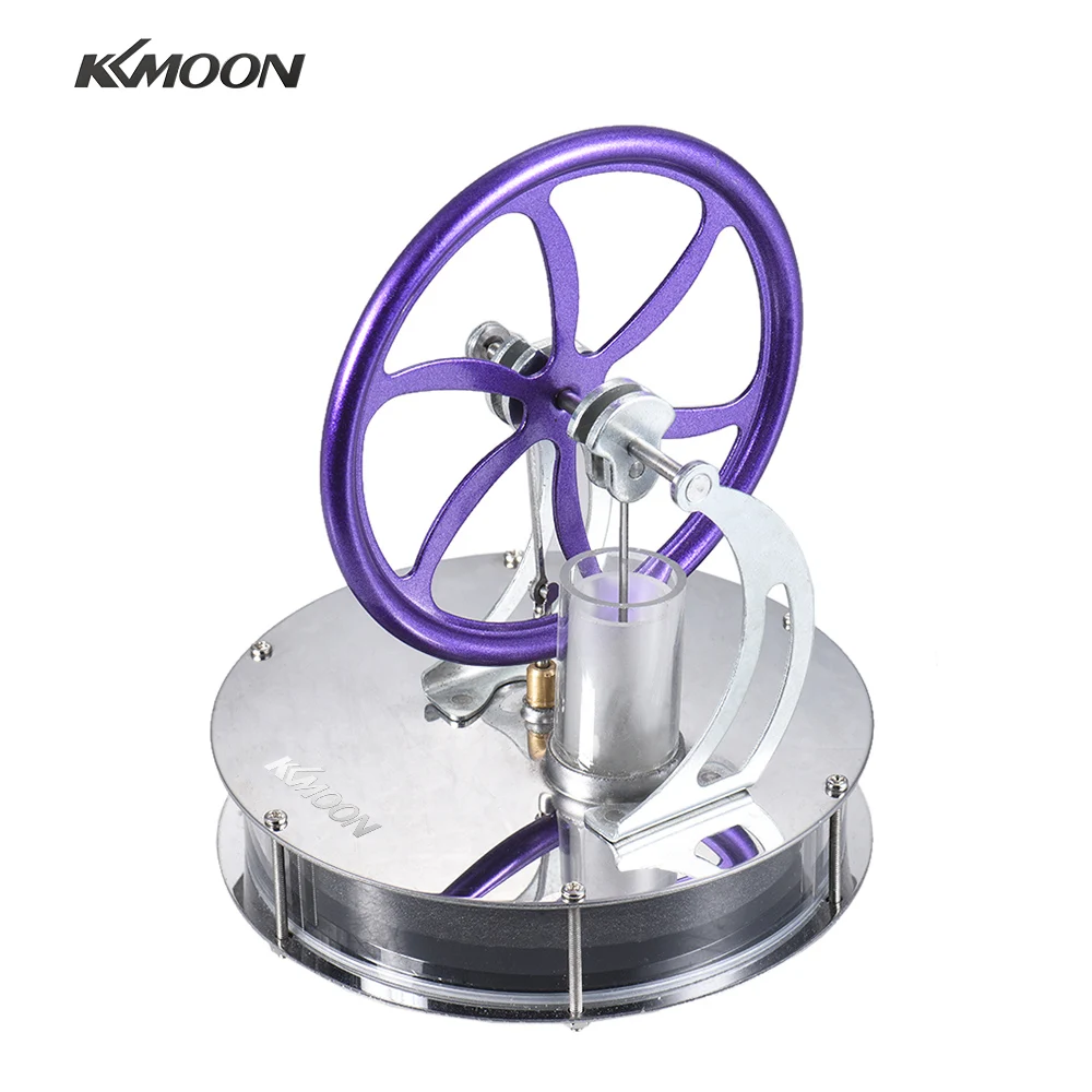 KKmoon Low Temperature Stirling Engine Motor Model Heat Steam Education Toy DIY Kit