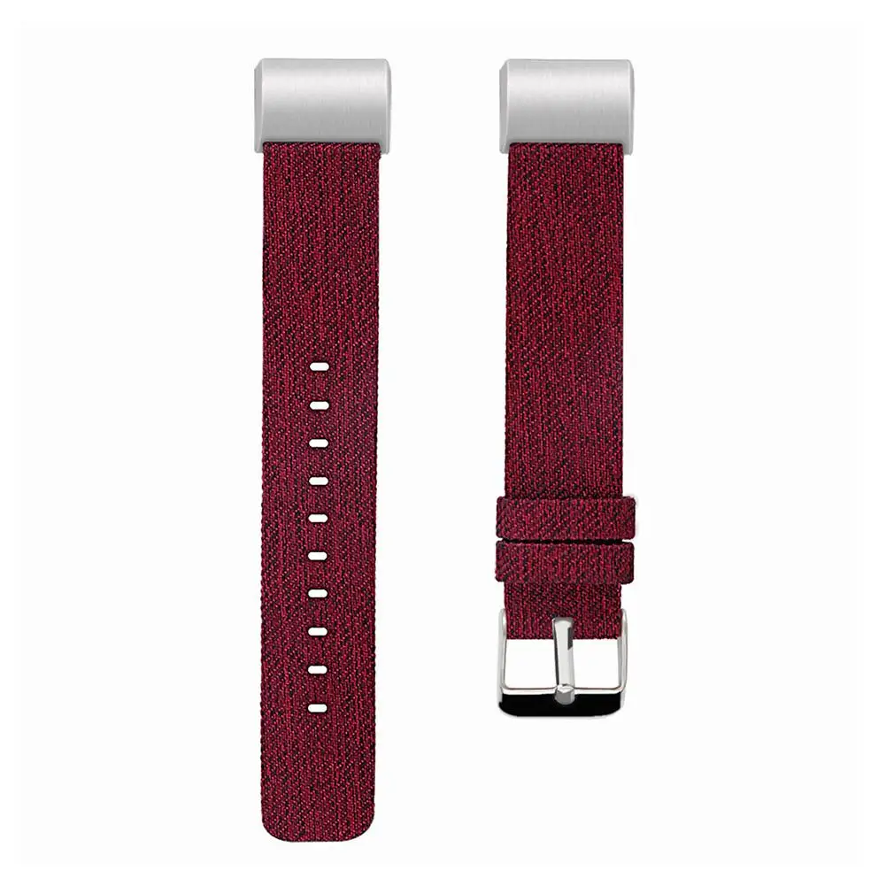 Ремешок для часов FitBit Charge 2 нейлоновая тканевая Ткань спортивный ремешок тканый