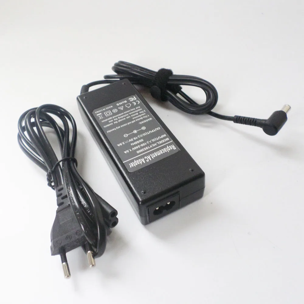 

Battery Charger For Sony Vaio VGP-AC19V19 ADP-75UB VGN-NW VGN-FS VGN-FW500 VGN- FW400 19.5V 3.9A AC Adapter Power Supply Cord