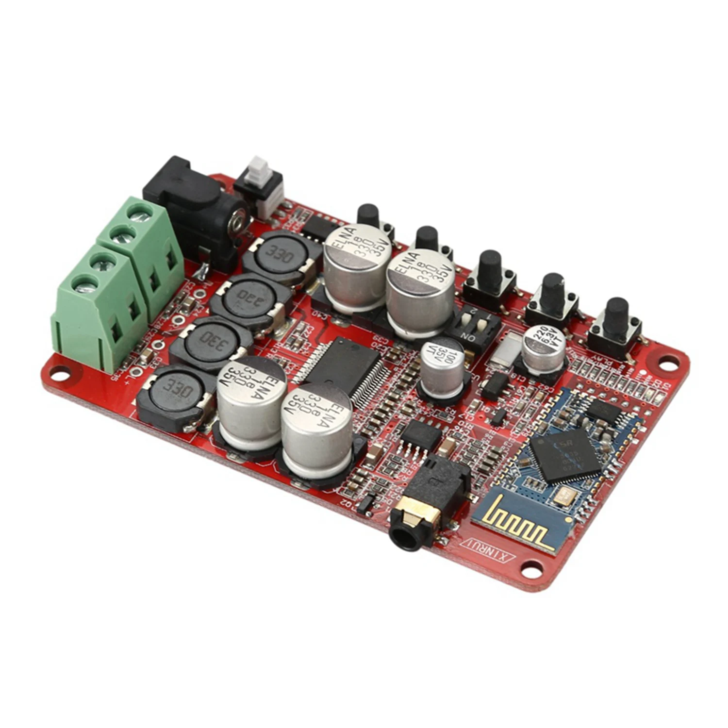 TDA7492P 50 Вт + Bluetooth 4 0 аудио приемник Цифровой усилитель доска чехол|Усилители