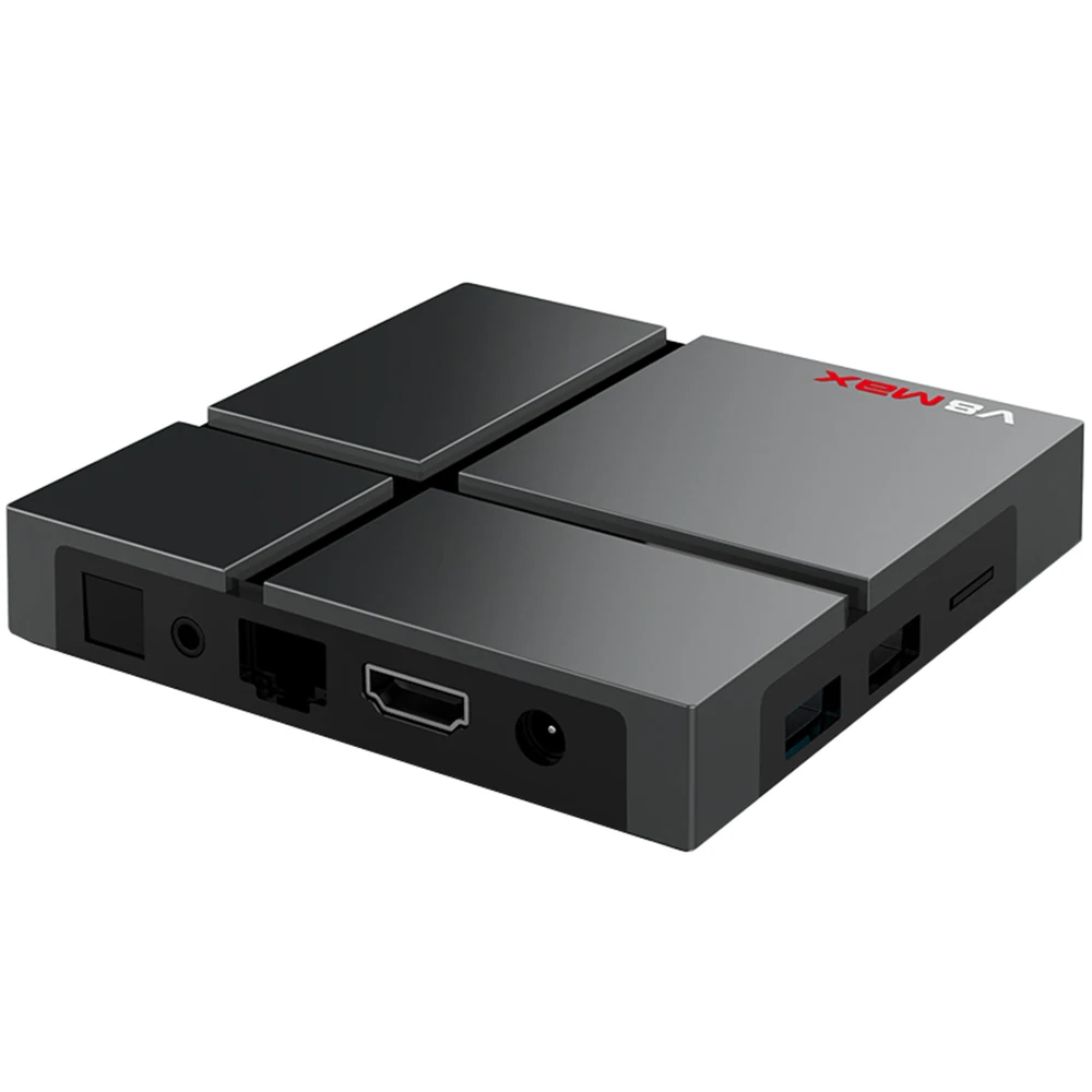 Wechip V8 MAX Android 8 1 ТВ коробка 3D игры видео 4 K HD 2 4G + 5G Wi Fi Amlogic S905X2 Поддержка H.265 Bluetooth USB3.0