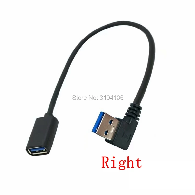 90 градусов правый и левый вверх вниз локоть супер высокая скорость USB 3 0 Мужской