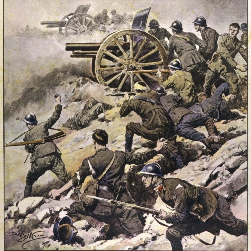 Wwi1918Piave постер печать Мэри Эванс Picture Library (24X36) | Дом и сад