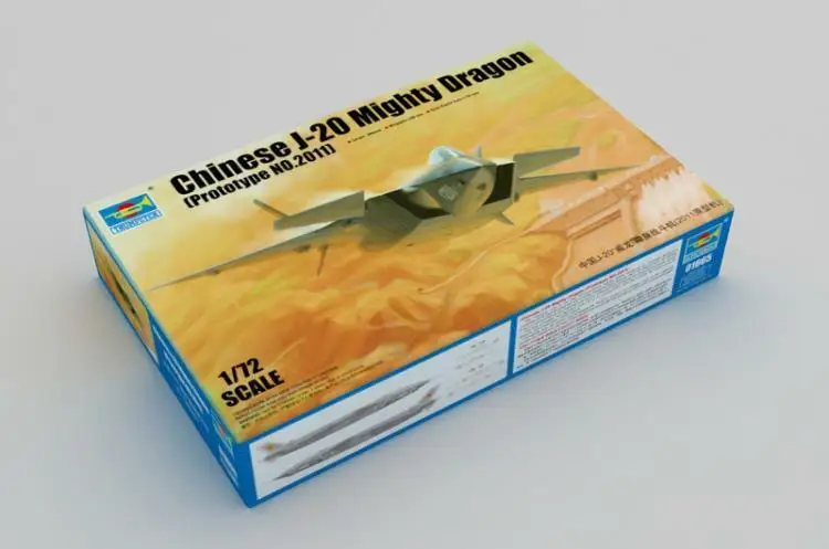Trumpeter 1/72 01665 PLAAF &quotмощный дракон&quot прототип No.2011|Наборы для сборки моделей| |