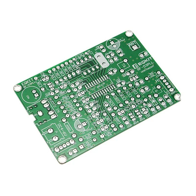 LEORY DC4-6V двухканальный MP3 FM Радио стерео передатчик модуль беспроводной микрофон