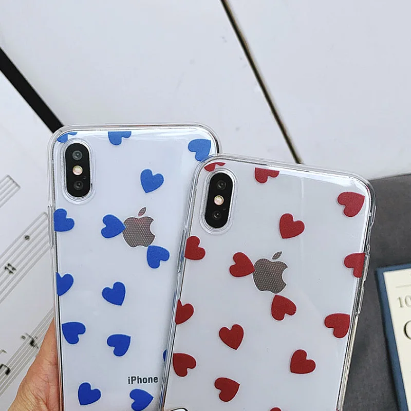 USLION Прозрачный чехол для iPhone X XS XR Xs Max Ультратонкий Мягкий ТПУ прозрачный 6 6s 7 8 Plus |