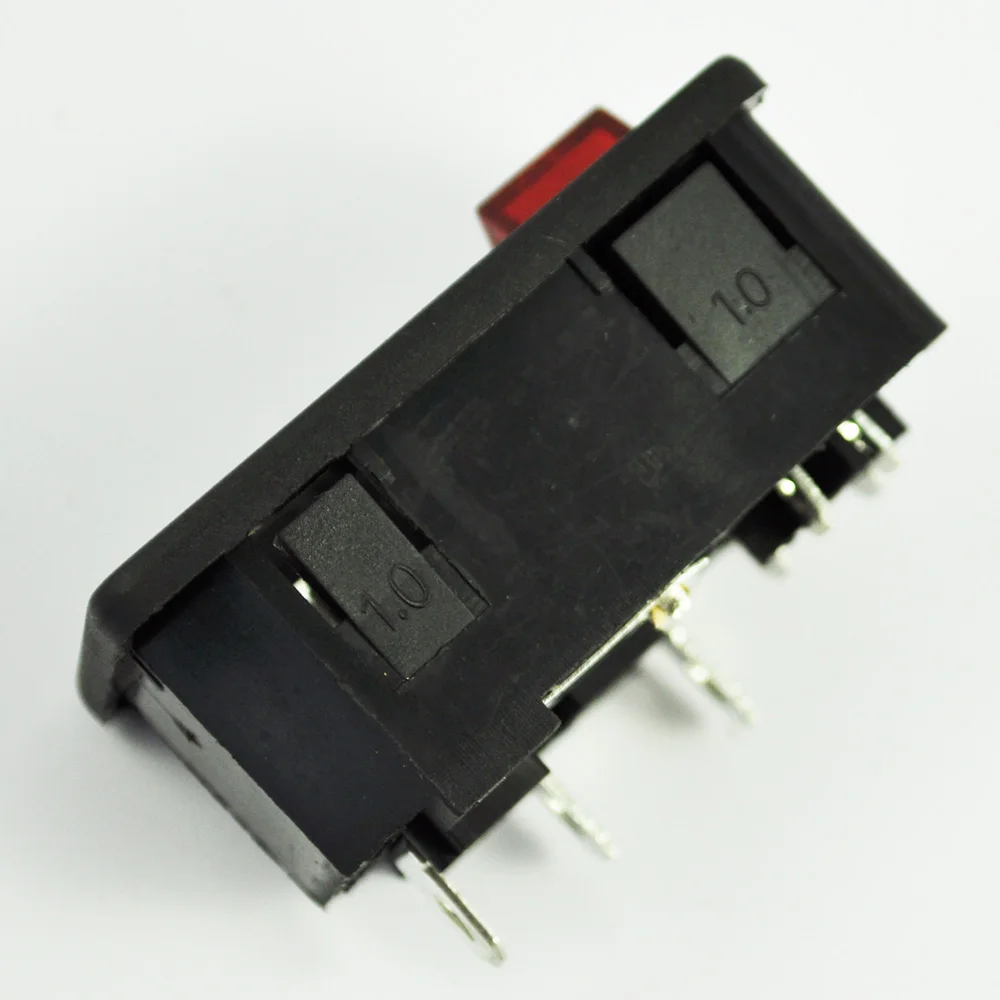 SODIAL(R) Inlet Male Power Socket with Fuse Switch 10A 250V 3 Pin IEC320 C14 | Обустройство дома