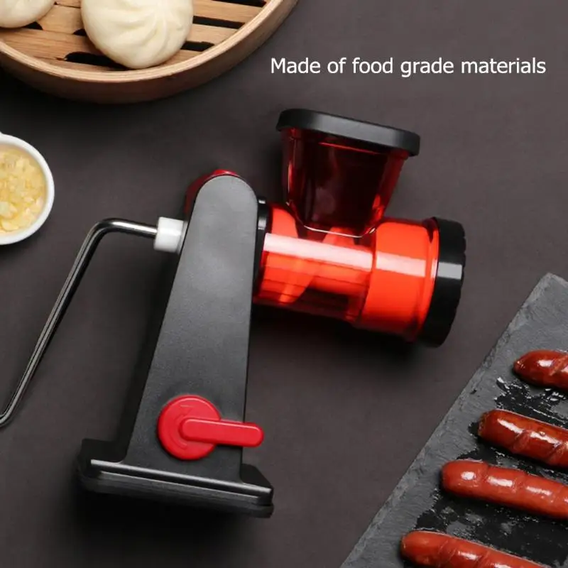 Бытовая Вакуумная присоска ручная мясорубка Колбаса Stuffer Mincer Chopper | Дом и сад