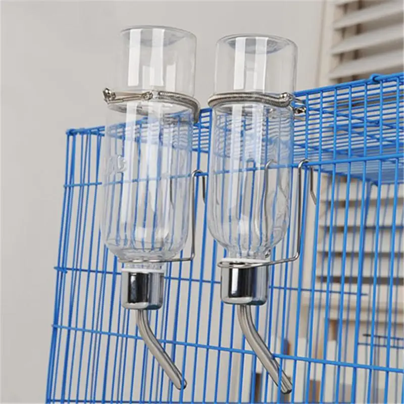 Pet Drinker Automatic Drinking Fountains Hamster Water Feeding With Ball Outside Bottle Squirrel Guinea Pig Chinchilla Ferret | Дом и сад
