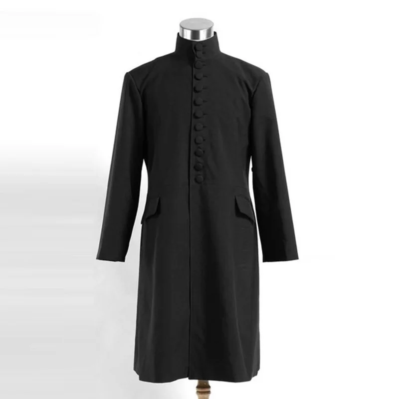 Hermi Cos комплект мастера в школе профессора Снегг плащ для косплея длинная куртка