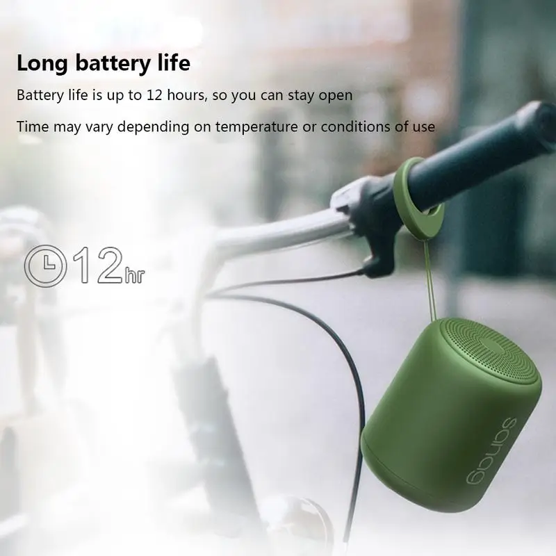 Portable Bluetooth Mini Outdoor IPX5 Waterproof Wireless Speaker With Hi-Quality Sound | Электроника