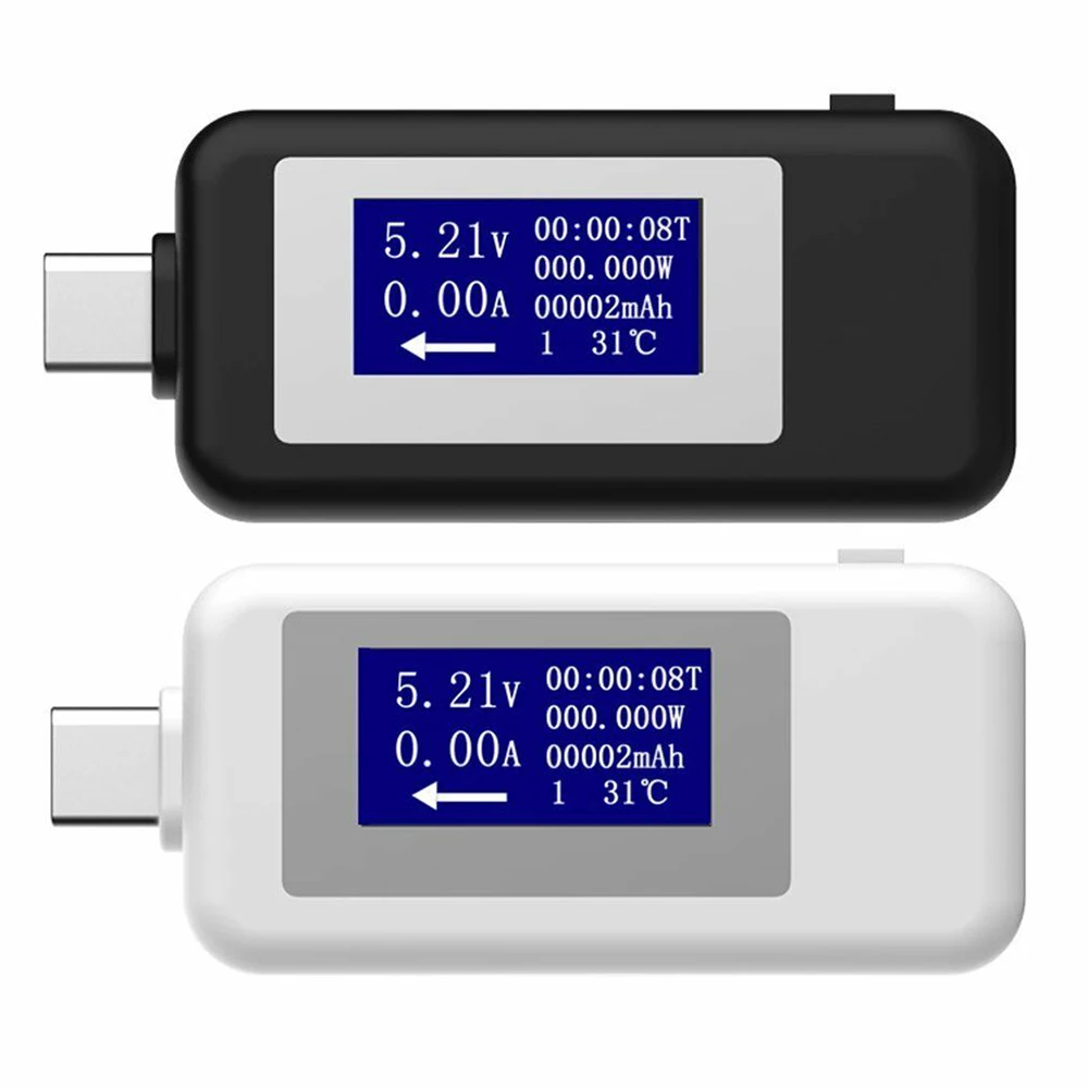 Многофункциональный измеритель напряжения и емкости с портом USB Type C| |