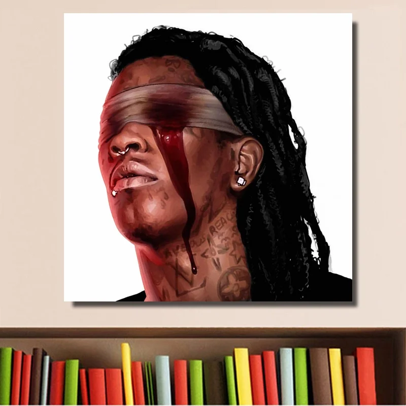Young Thug Slime Сезон 3 постер музыкальный альбом Обложка печать на холсте домашний