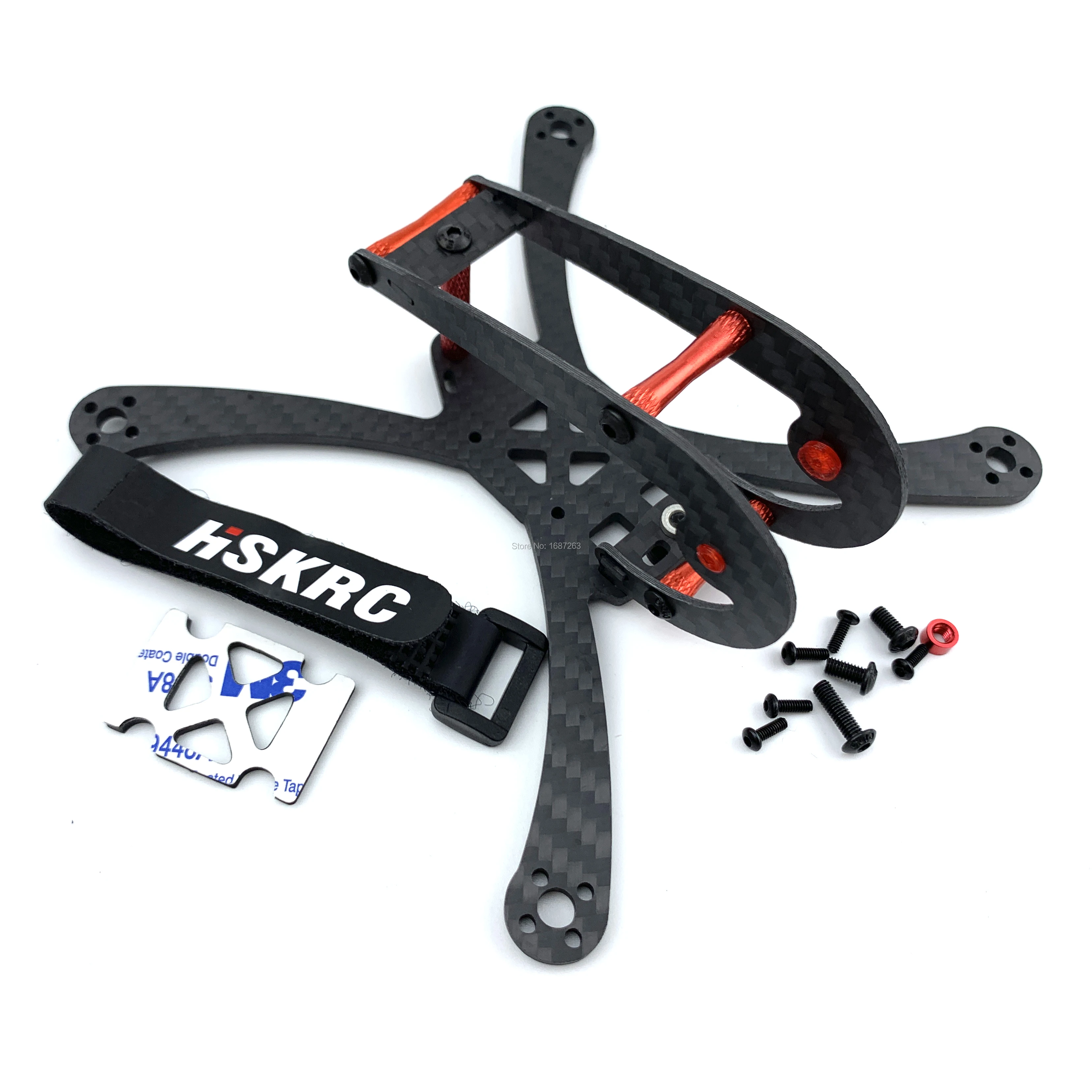 HSKRC 73 # Mini X118 118 мм/X150 150 мм углеродное волокно с 3 рукояткой FPV гоночный Квадрокоптер