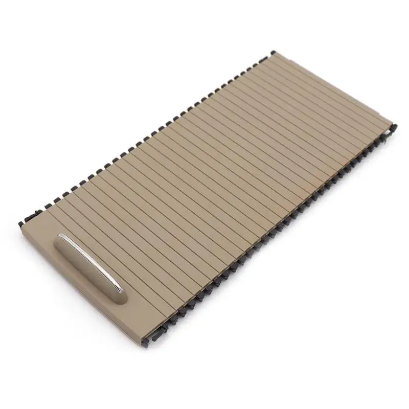 VODOOL Car Center Console Cup Holder Roller Blinds Cover Sliding Shutters For Mercedes Benz C Class W204 S204 E W212 S212 |