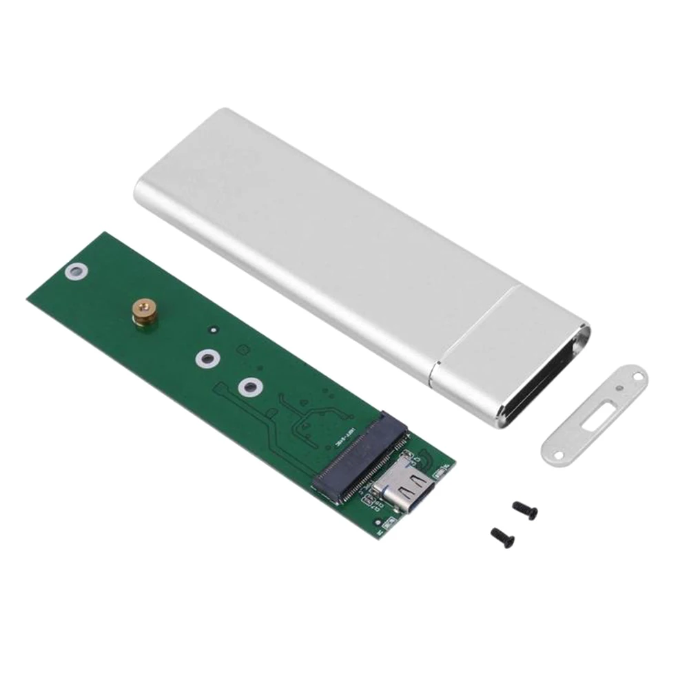 Переходник M.2 NGFF SSD 6 Гбит/с на USB 3 1 Type-C корпус для ноутбука Macbook Air | Компьютеры и