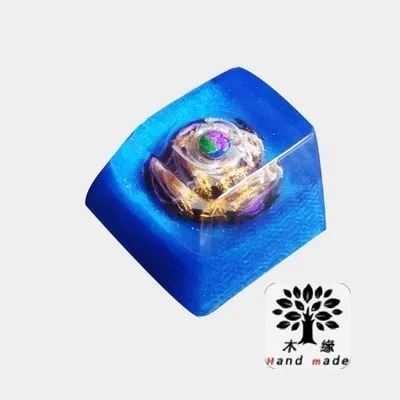 1 шт hand made смолы с подсветкой клавишный колпачок механическая клавиатура для Pandora