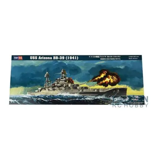 Trumpeter 86501 1/350 USS Аризона линкор 1941 Сборная модель военного корабля|Наборы для
