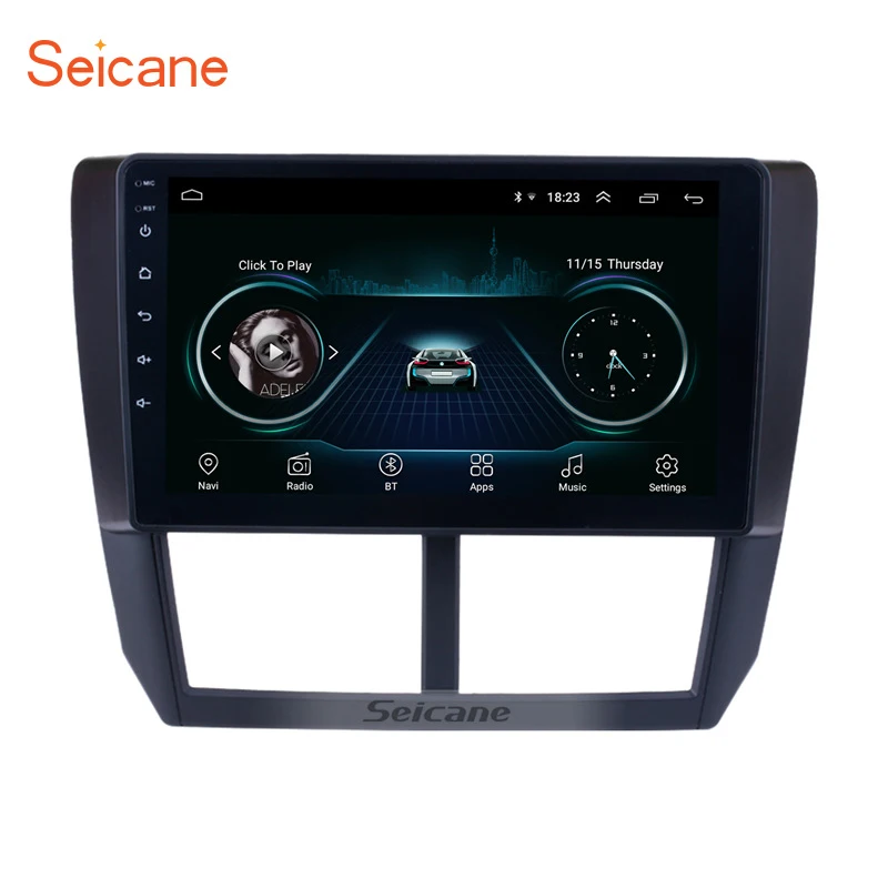 Seicane 9 дюймов Android 8 1 автомобильный мультимедийный плеер для 2008 2009 2010 2011 2012 Subaru Forester