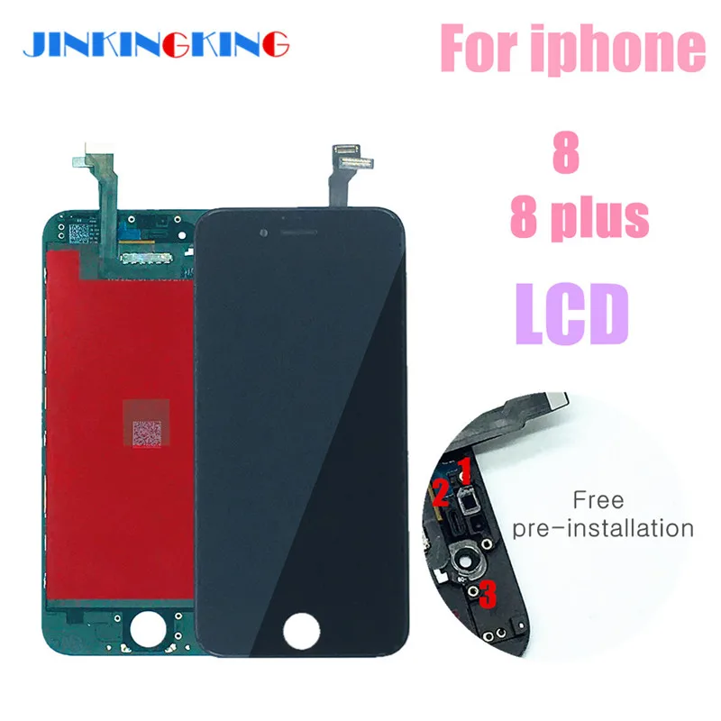 ЖК дисплей JINKINGKING для iPhone 6 6G сменный с сенсорным дигитайзером 6S 7 8