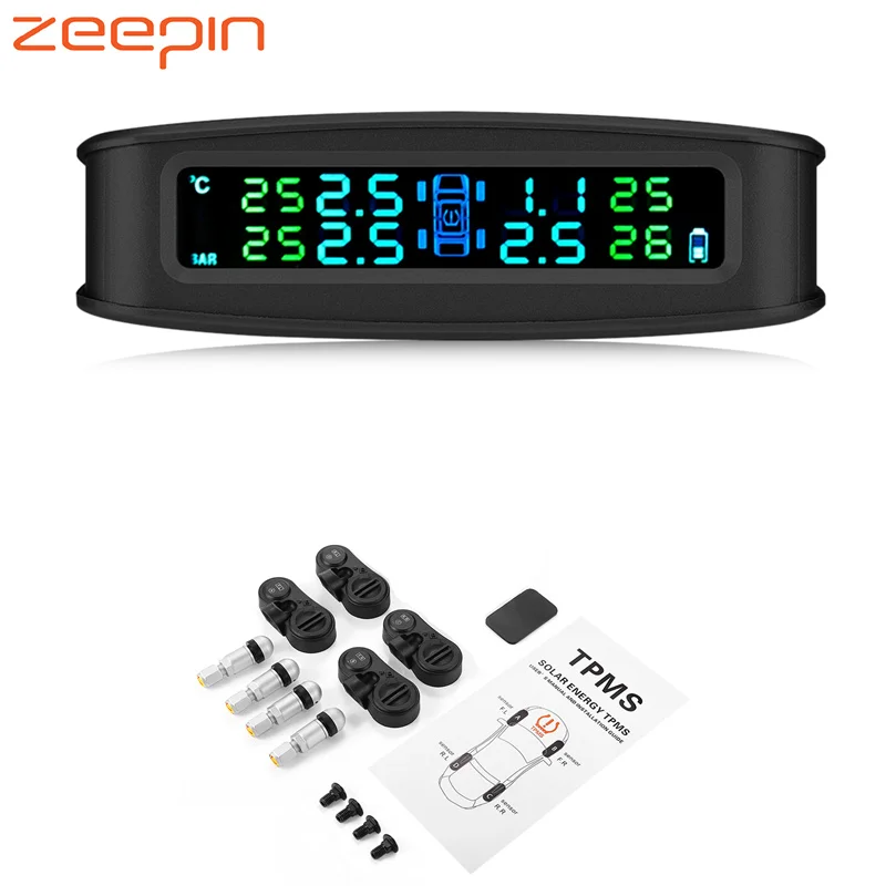 ZEEPIN C260 Солнечная приведенная в действие система контроля давления шинах Smart