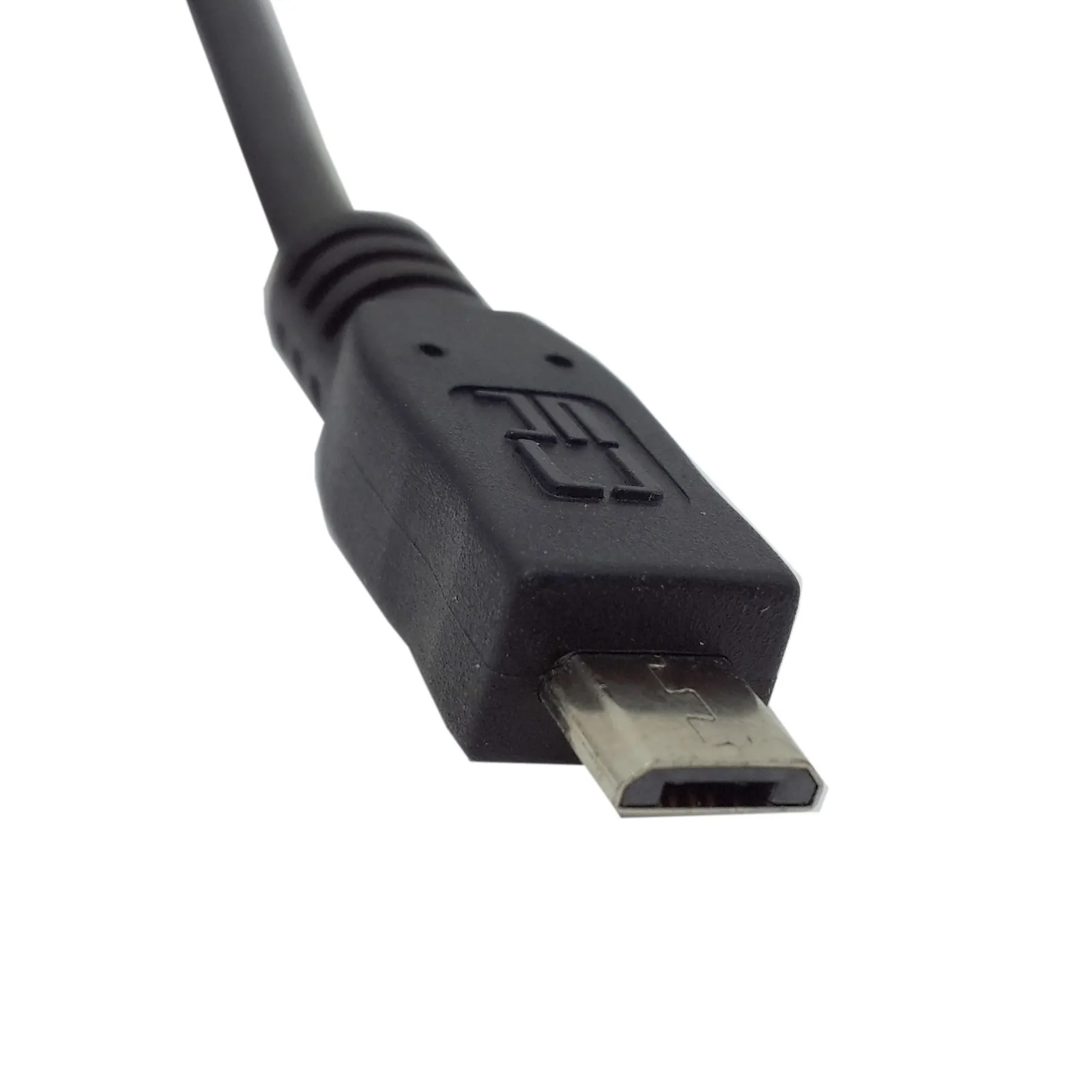 Cablecc черный двойной A Micro B USB 2 0 Y кабель для Samsung Galaxy S5 Примечание 3 HUB|Компьютерные