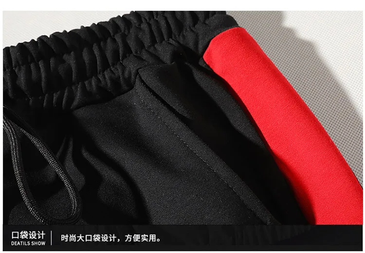 

Men's Sets Brand Clothing Two Piece Suit Tracksuit Fashion Casual Half Sleeve Shirts+pant Mens Jogger Sets