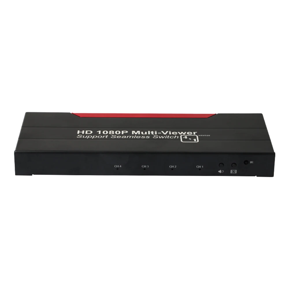 TreasLin 1080P HDMI 4X1 Quad Multi Viewer Splitter с бесшовным переключателем IR control для