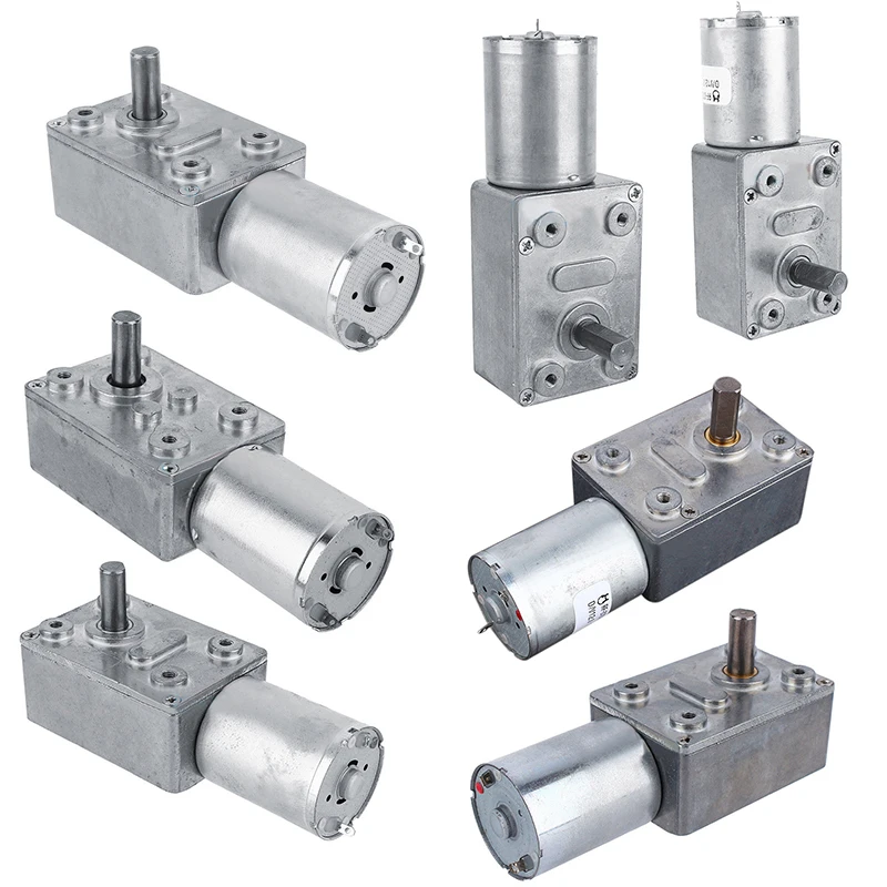 Электродвигатель постоянного тока 12 В Реверсивный электродвигатель редуктор с
