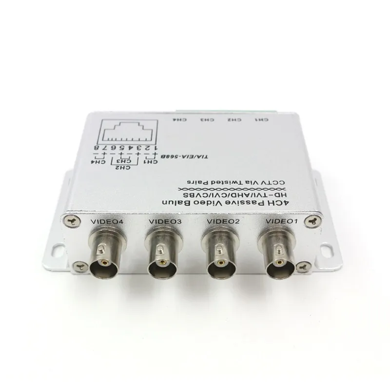 CCTV 4Ch DVR BNC UTP RJ45 пассивный видео балун Камера Cat5 трансивер безопасности передатчик