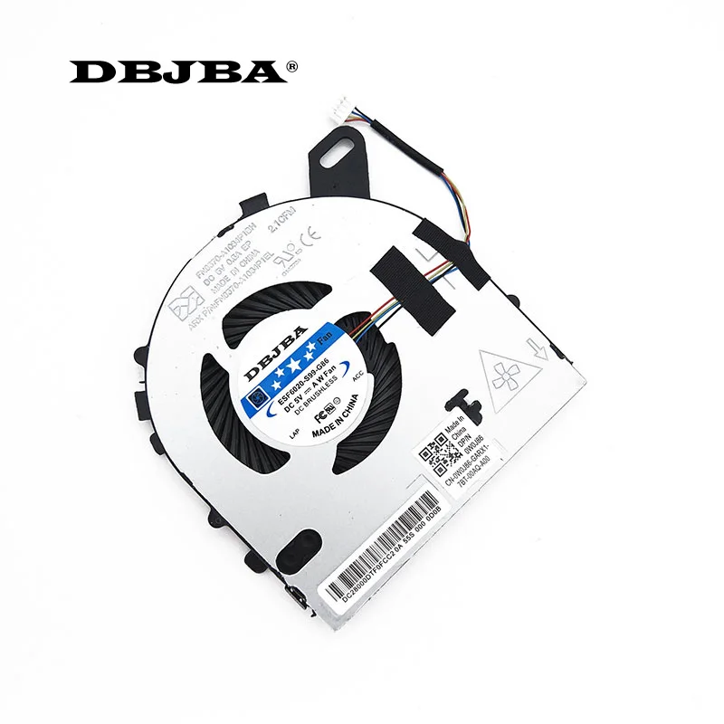 Новый вентилятор ЦП для Dell Inspiron 7560 V5568 V5468 CN-0W0J85 охлаждающий ноутбука | Компьютеры