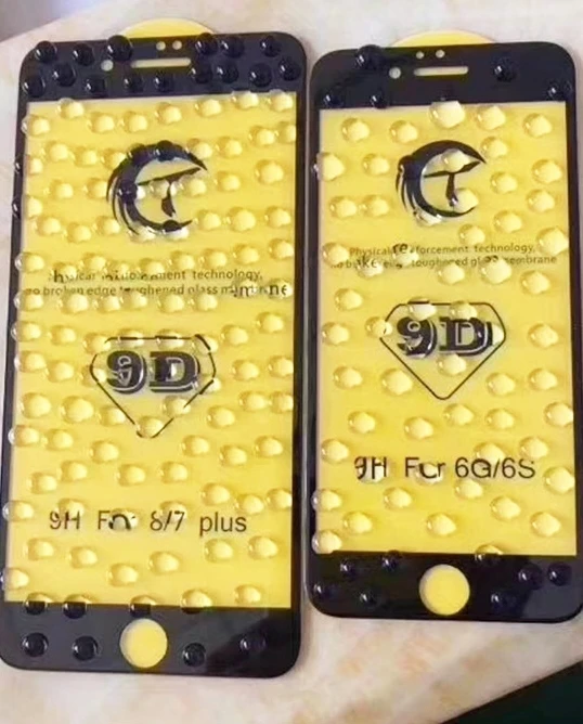 Закаленное стекло 9D для Apple iphone 6 8X7 PLUS XR XS Max пленка на весь экран 50 шт./лот |