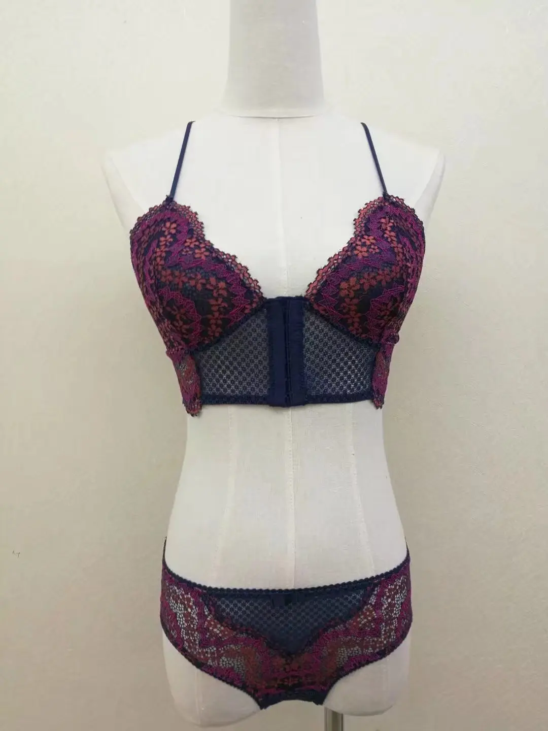 Boho шикарное женское белье ультра тонкий бюстгальтер комплект нижнего белья