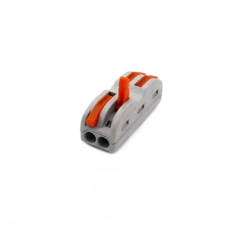 CLAITE 1X 5X 10X 2-контактный Электрический бытовой Быстрый Соединитель проводов