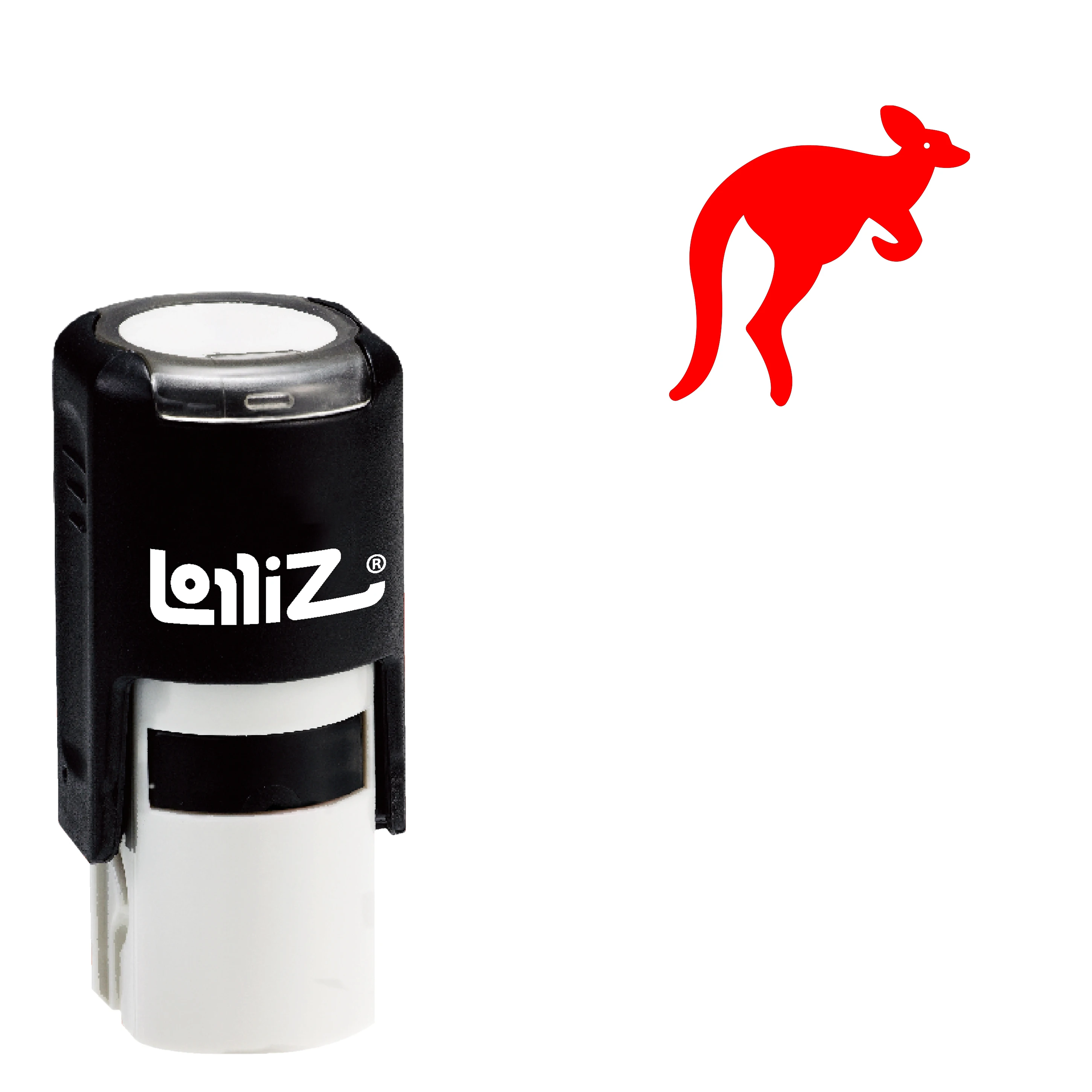 

LolliZ Solid Animal Symbol Series Design #38 Self-Inking Rubber Stamp