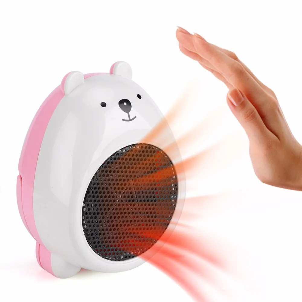 Новый 220V 400W электрические обогреватели Мини Персональный керамика обогреватель