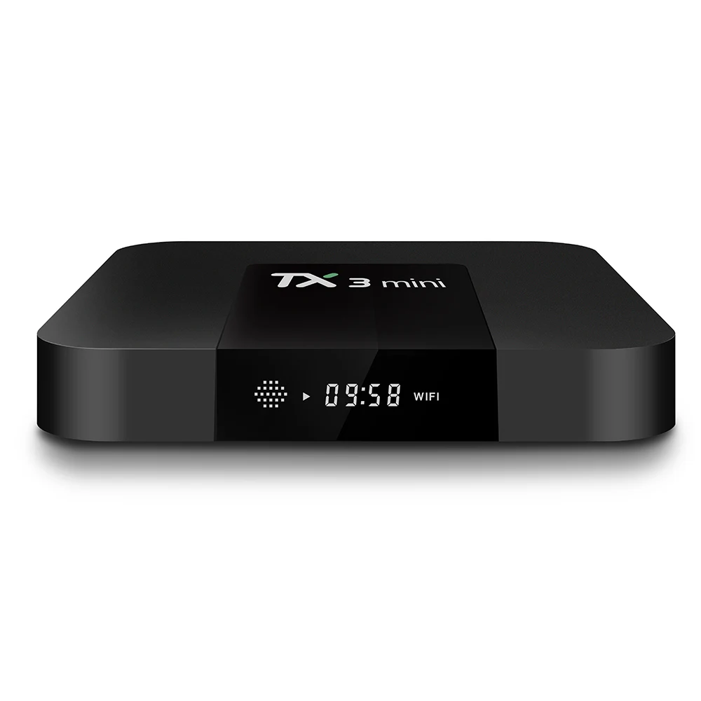 TX3 Мини ТВ приставка с четырёхъядерным процессором Amlogic S905W ОЗУ 2 Гб ПЗУ 16 Android 7