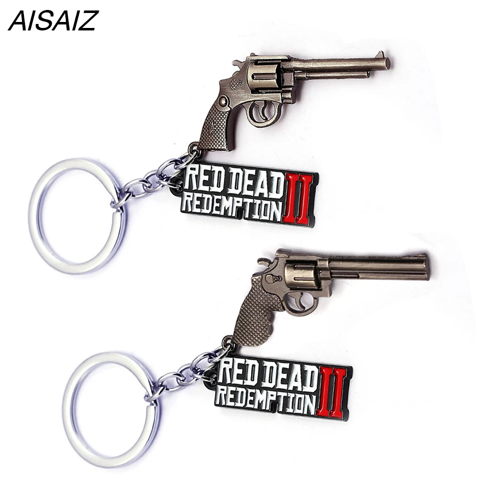 2018 новые рождественские подарки Игра Red Dead Redemption 2 брелки для ключей ожерелье