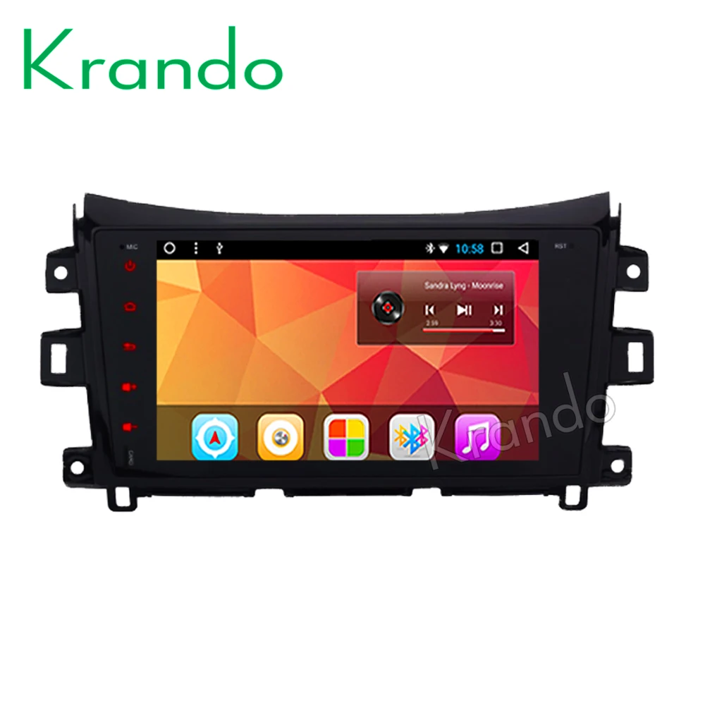 Krando Android 8 1 9 &quotIPS сенсорный экран Автомобильная навигационная система для Nissan