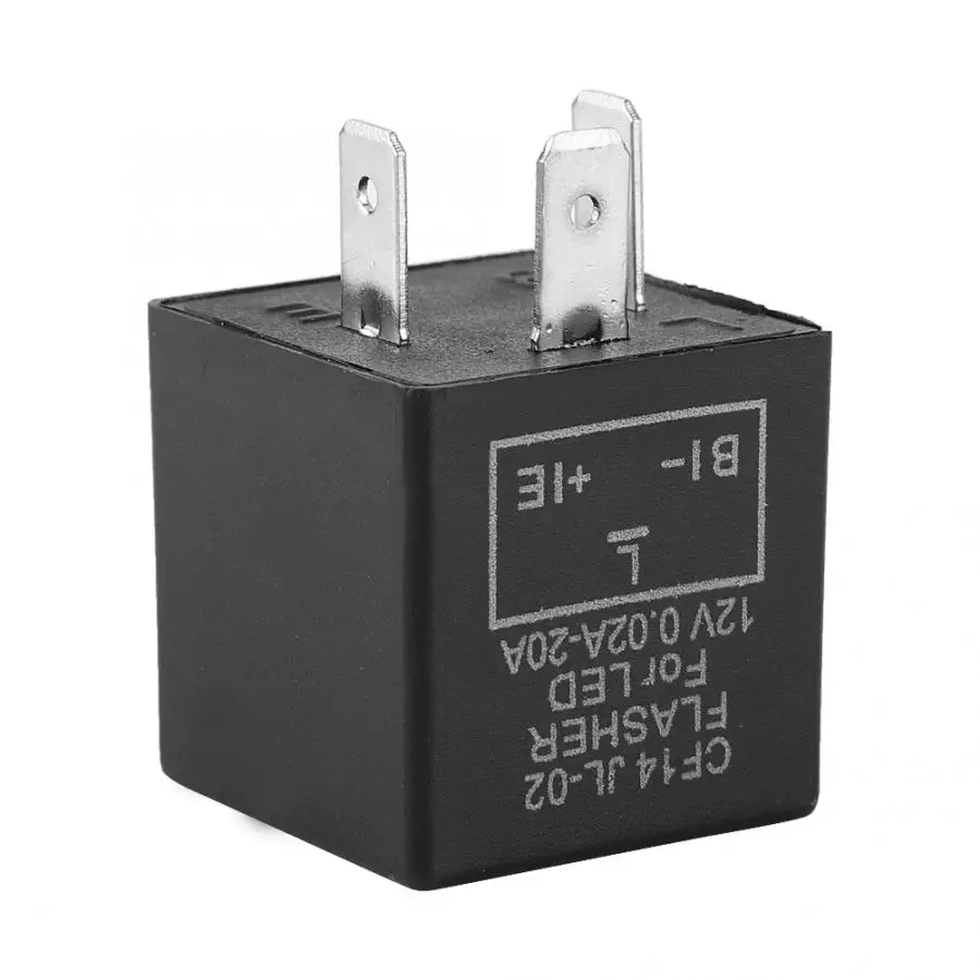 3 х контактный автомобиль мотоцикл Светодиодный проблесковый маячок реле 12V